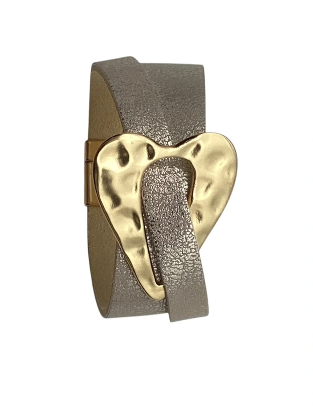 Shiny Luxe City Embrace Gold Double Strand Magnetic Bracelet (NWT)